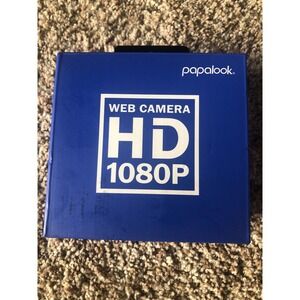 PAPALOOK AF925 Full HD Autofocus Webcam Noise Reduction USB Mic Camera Video‎